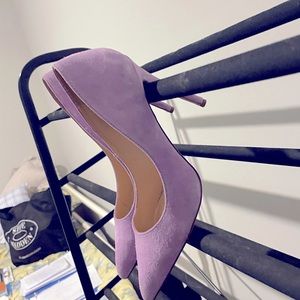 Purple Suede STEVE MADDEN heels
